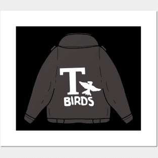 T-Birds Leather Jacket Posters and Art